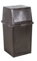 45 Gal Outdoor Waste Receptacle - Click Image to Close